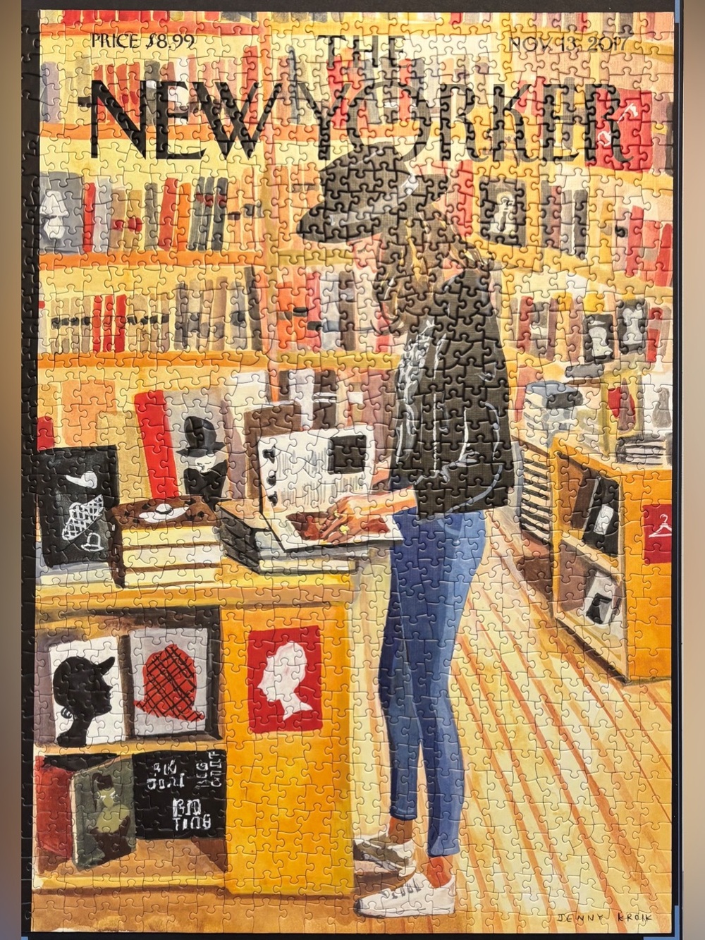The New Yorker 1000 Piece "At the Strand" Puzzle